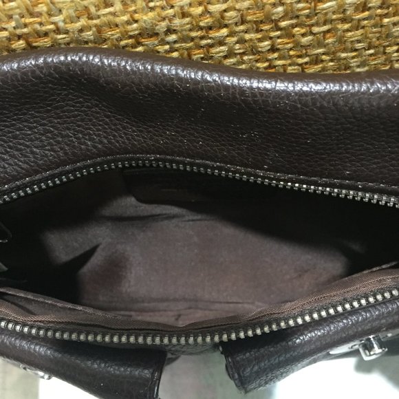 DANIER CROSSBODY LEATHER HANDBAG - Picture 5 of 12